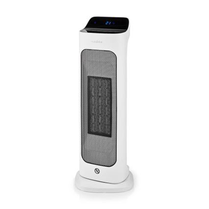 Ventilator med keramisk varmeelement Smartlife 400/2000W/230V Wi-Fi Tuya + fjernbetjening