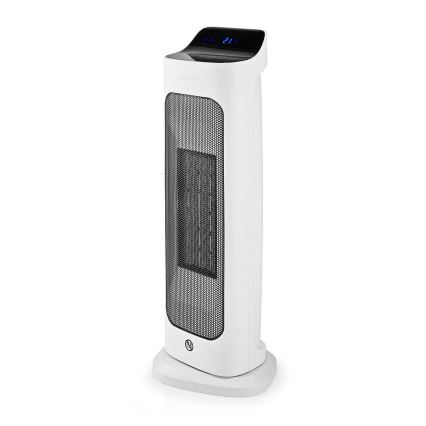 Ventilator med keramisk varmeelement Smartlife 400/2000W/230V Wi-Fi Tuya + fjernbetjening