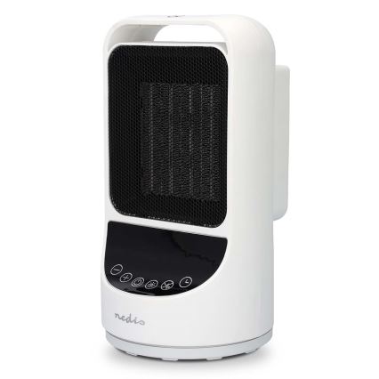 Ventilator med keramisk varmeelement Smartlife 1000/1500W/230V Wi-Fi Tuya + fjernbetjening