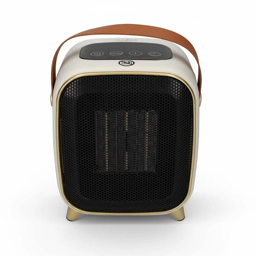 Ventilator med varmeelement og LED-display 900/1200W/230V