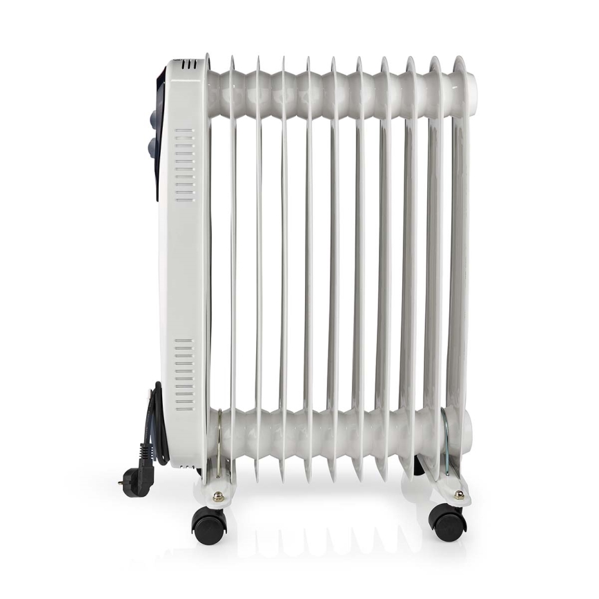 Bærbar olieradiator 11 ribber 1000/1500/2500W/230V