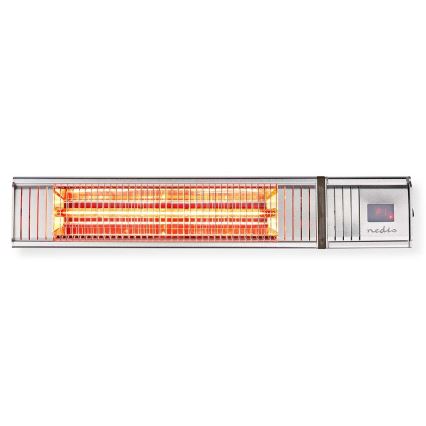 Udendørs varmeapparat 100W/2000W/230V IP65 + fjernbetjening