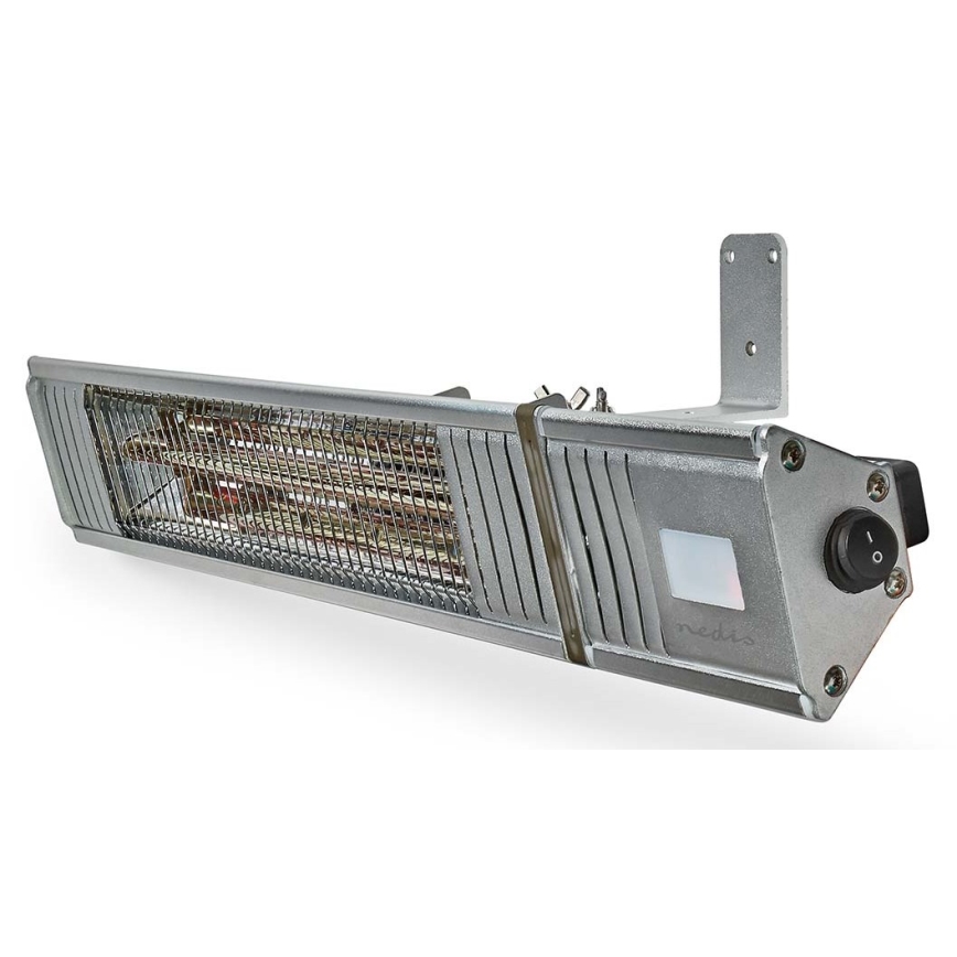 Udendørs varmeapparat 100W/2000W/230V IP65 + fjernbetjening