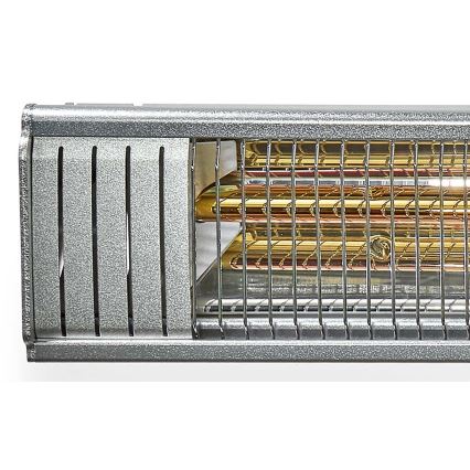 Udendørs varmeapparat 100W/2000W/230V IP65 + fjernbetjening