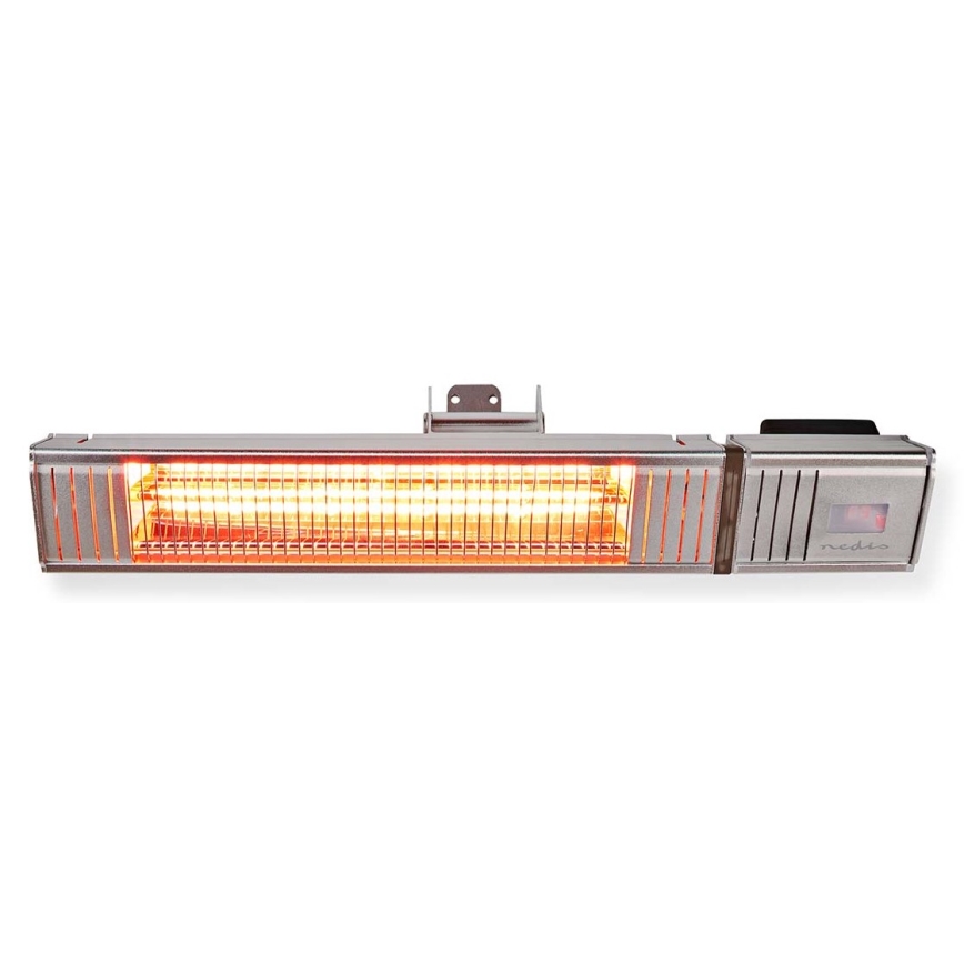 Udendørs varmeelement /2000W/230V IP65 + fjernbetjening