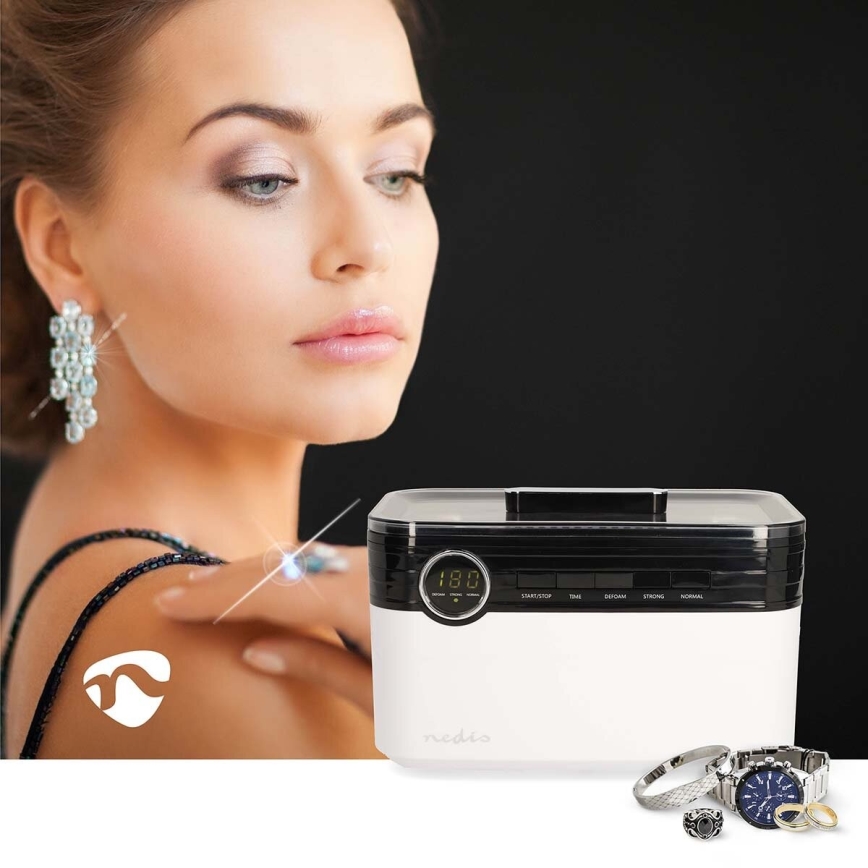 Ultrasonisk renser 70W/230V 1,8 l
