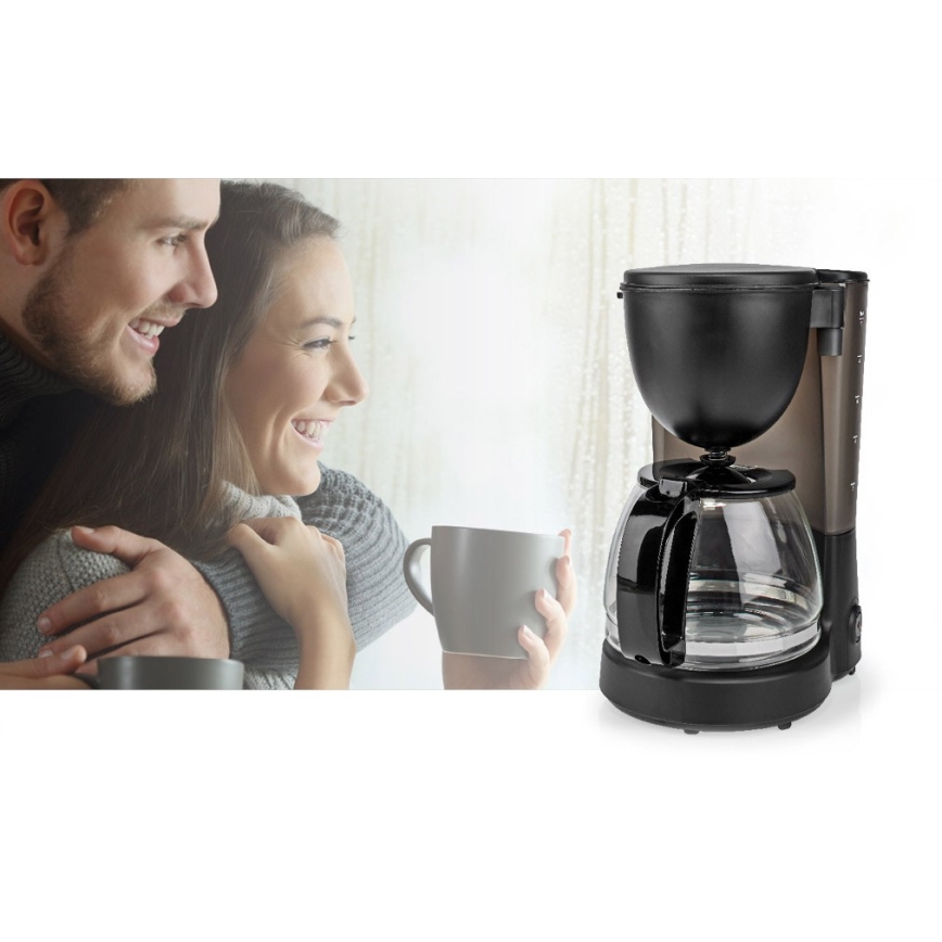 Kaffemaskine 1,25 l med temperaturbevaring-funktion