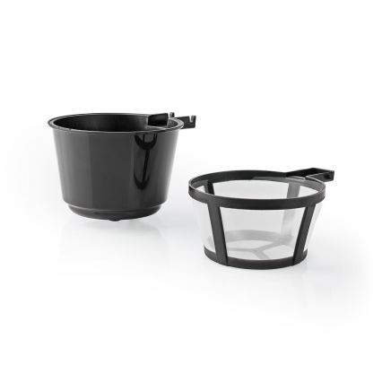 Kaffemaskine til 1 kop 0,4 l med travel krus