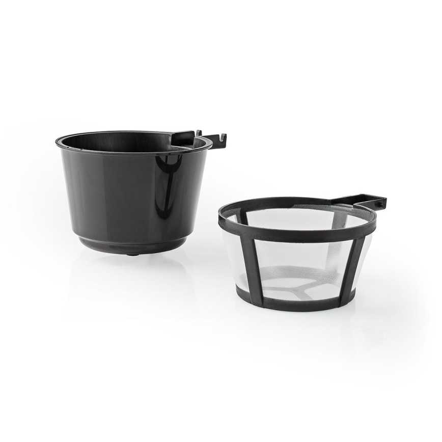 Kaffemaskine til 1 kop 0,4 l med travel krus