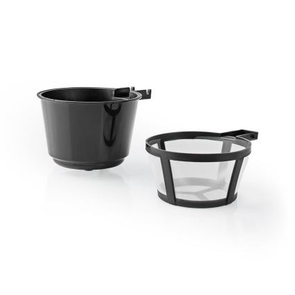Kaffemaskine til én kop (0,4 l) med timer og termokrus