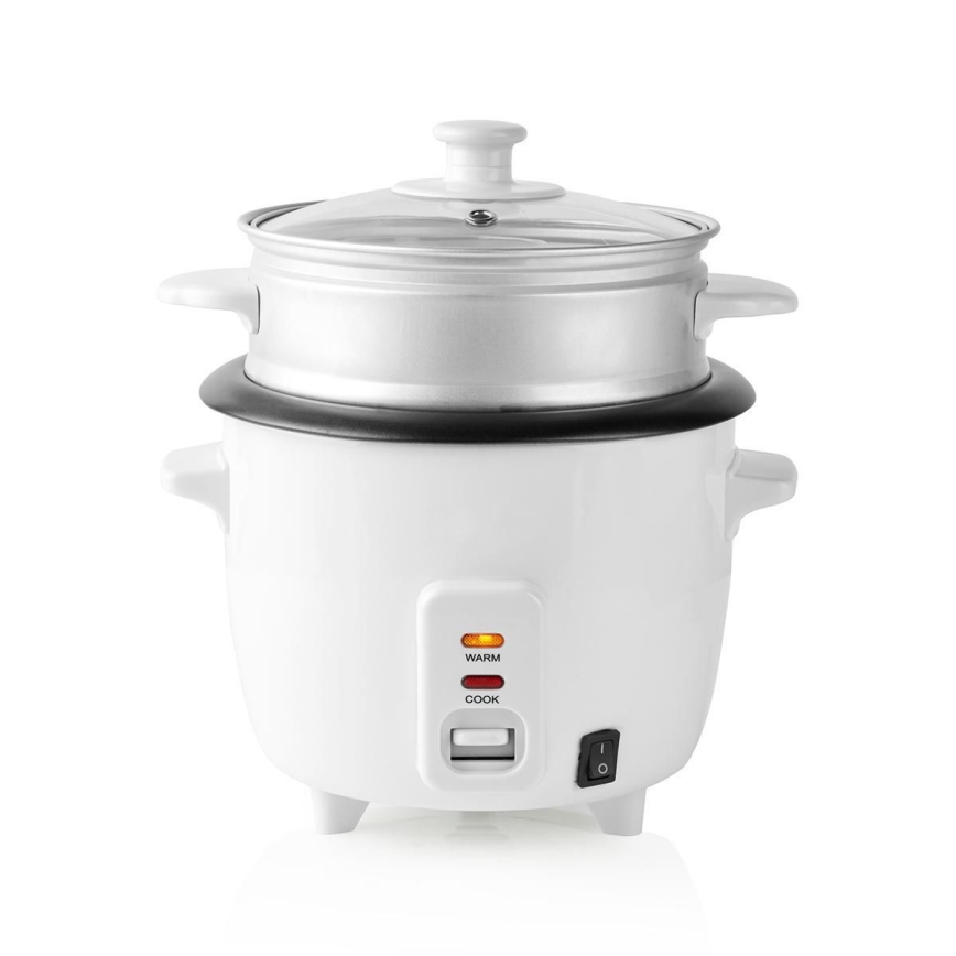 Riskoger 300W/230V 0,6l hvid