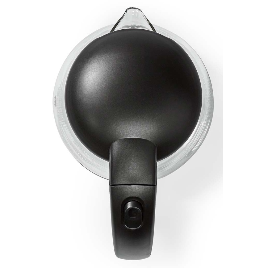Elkedel med LED-lys 1,7 l 2200W/230V sort