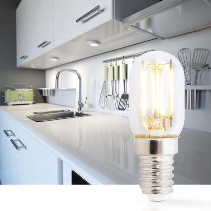 LED køleskabspære T22 E14/1,5W/230V 1800K