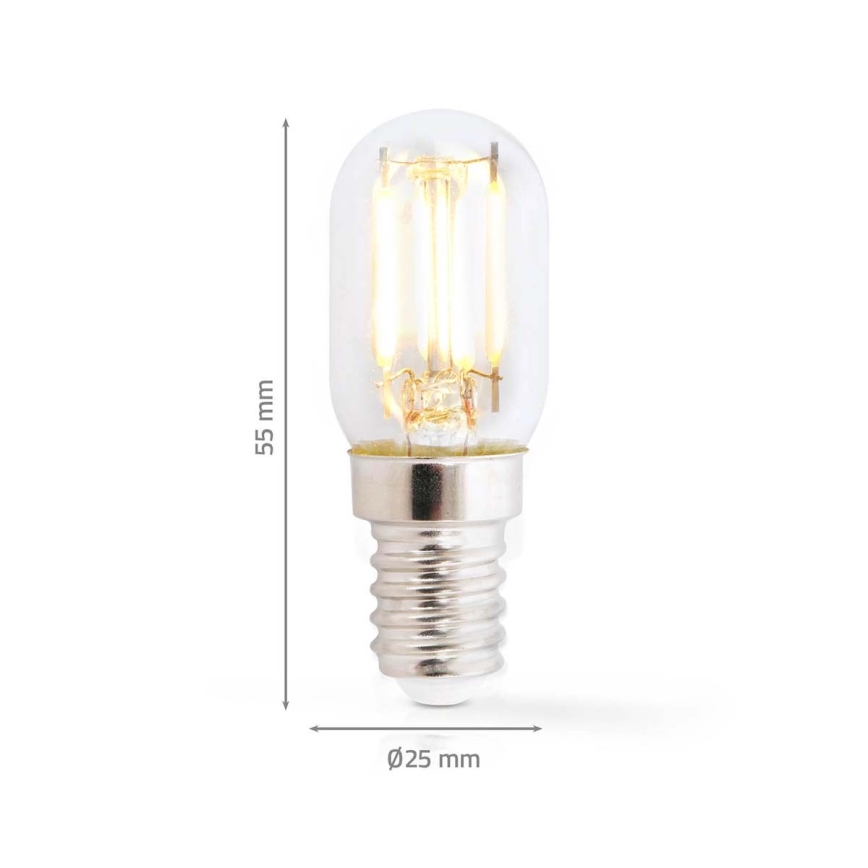 LED køleskabspære T22 E14/1,5W/230V 1800K