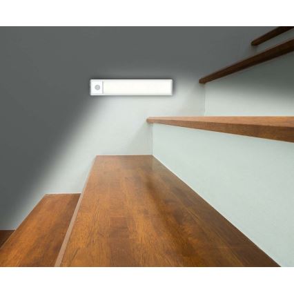 LED Genopladelig skabsbelysning med bevægelsessensor magnetisk LED/1W/1100 mAh 3000K