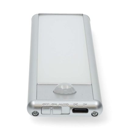 LED Genopladelig skabsbelysning med bevægelsessensor magnetisk LED/1W/1100 mAh 3000K