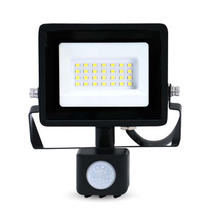 LED-reflektor med bevægelses- og skumringssensor til stikkontakt LED/20W/230V IP44