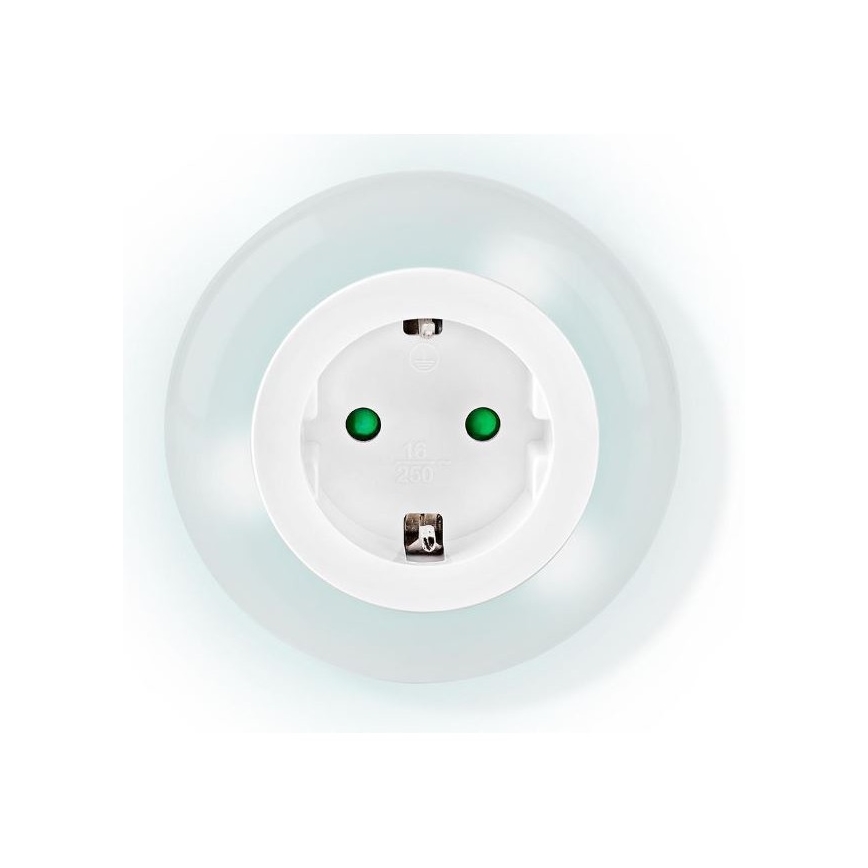 LED natlampe med sensor LED/0,6W/230V