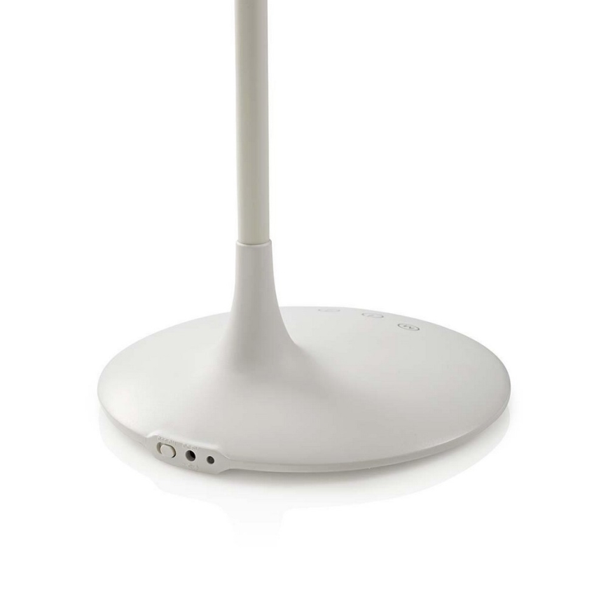 LED bordlampe dæmpbar LED/6W/5V 2200 mAh hvid