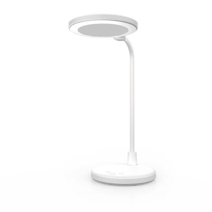 LED dæmpbar genopladelig berøringsbetjent lampe med spejl LED/6W/1200 mAh 3000/4000/5700K CRI 90 hvid