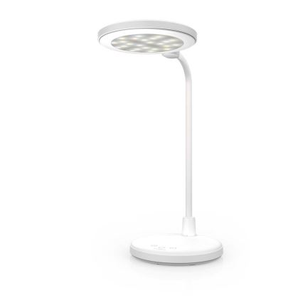 LED dæmpbar genopladelig berøringsbetjent lampe med spejl LED/6W/1200 mAh 3000/4000/5700K CRI 90 hvid