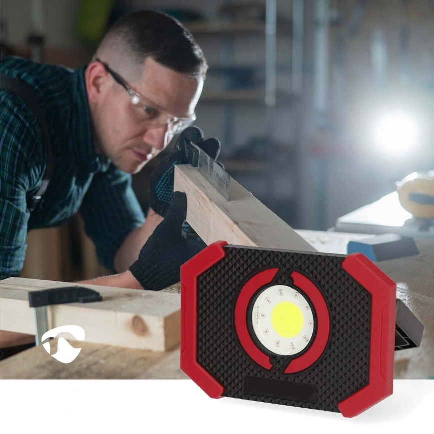 LED Dæmpbar rechargeable projektør med powerbank LED/10W/3000 mAh IPX2