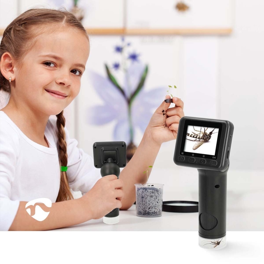 Mikroskopisk rechargeable digital kamera 1080p 30fps 48MP 1000 mAh