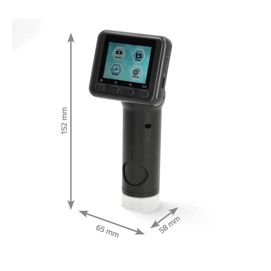 Mikroskopisk rechargeable digital kamera 1080p 30fps 48MP 1000 mAh