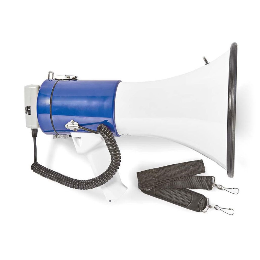 Megafon med ekstern mikrofon 25W/8xD