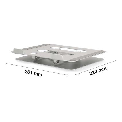 Drejeligt laptop-stativ