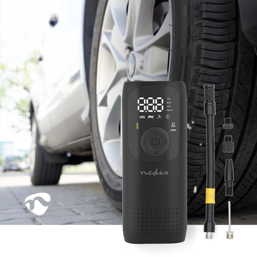 Digital lommekompressor 4000 mAh 5V
