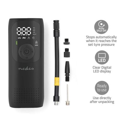 Digital lommekompressor 4000 mAh 5V