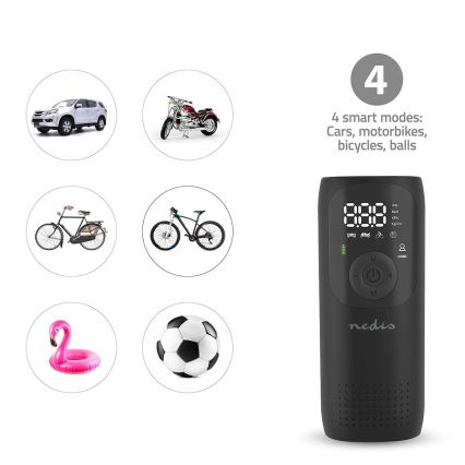 Digital lommekompressor 4000 mAh 5V