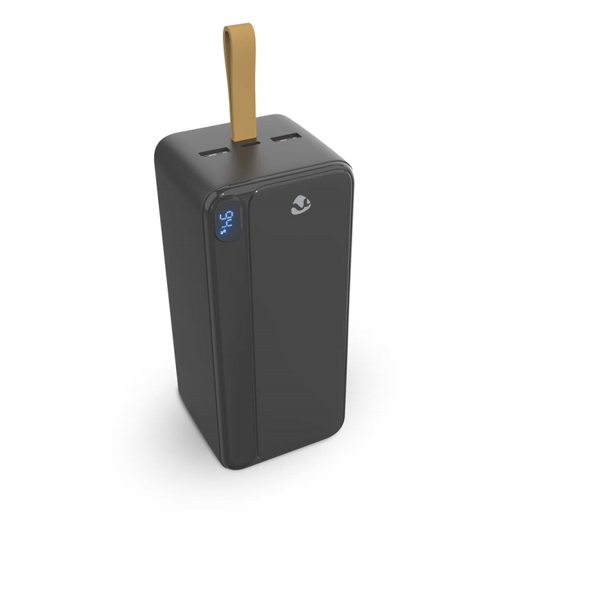 Powerbank med LED-display Power Delivery 30.000 mAh