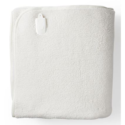 Elektrisk varmeplaid til to personer 120W/230V 160x140 cm uld