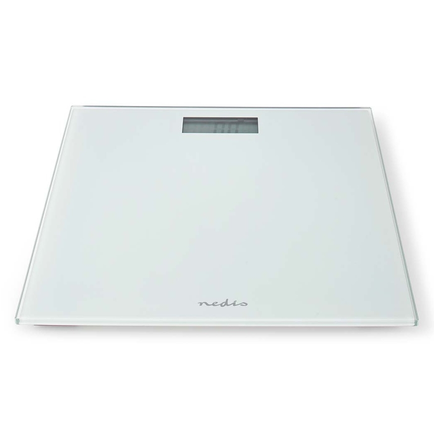 Digital personvægt 1xCR2032 hvid