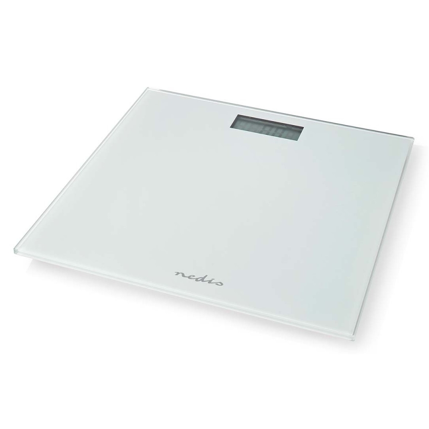 Digital personvægt 1xCR2032 hvid