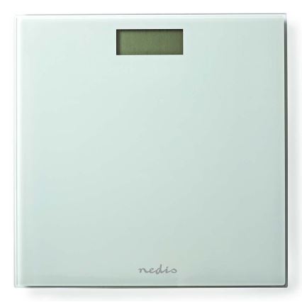 Digital personvægt 1xCR2032 hvid