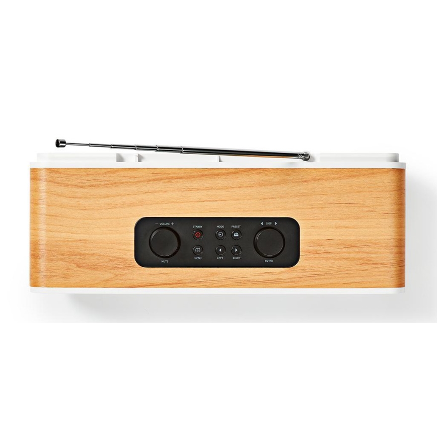 Internetradio multifunktionel 34W/230V DAB+ FM Wi-Fi Bluetooth USB + fjernbetjening