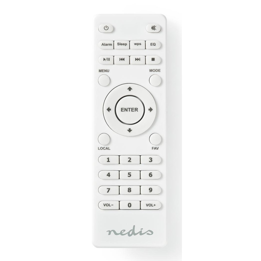 Internetradio multifunktionel 34W/230V DAB+ FM Wi-Fi Bluetooth USB + fjernbetjening