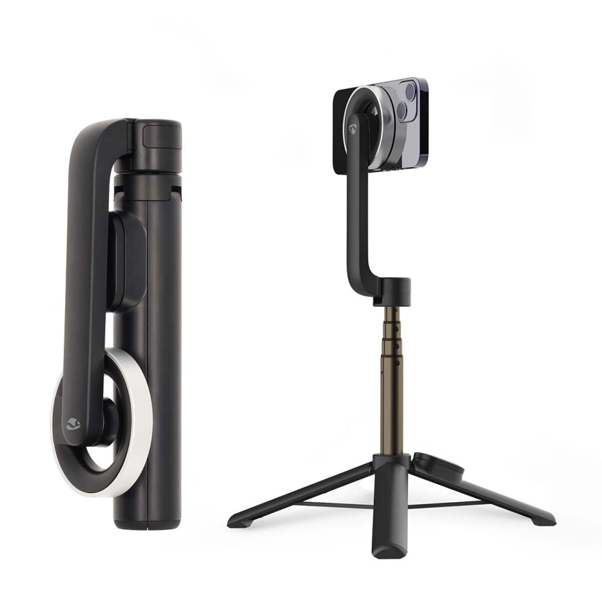 Magnetisk selfiestang foldbar 02.01.2001 med et stativ + fjernbetjening