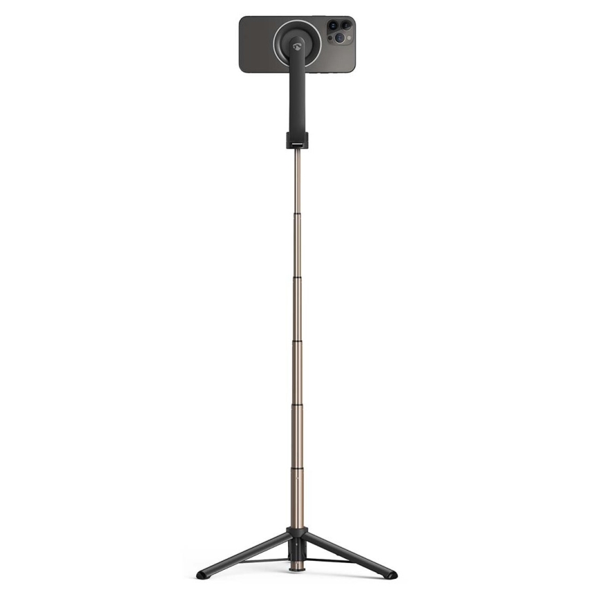 Magnetisk selfiestang foldbar 02.01.2001 med et stativ + fjernbetjening