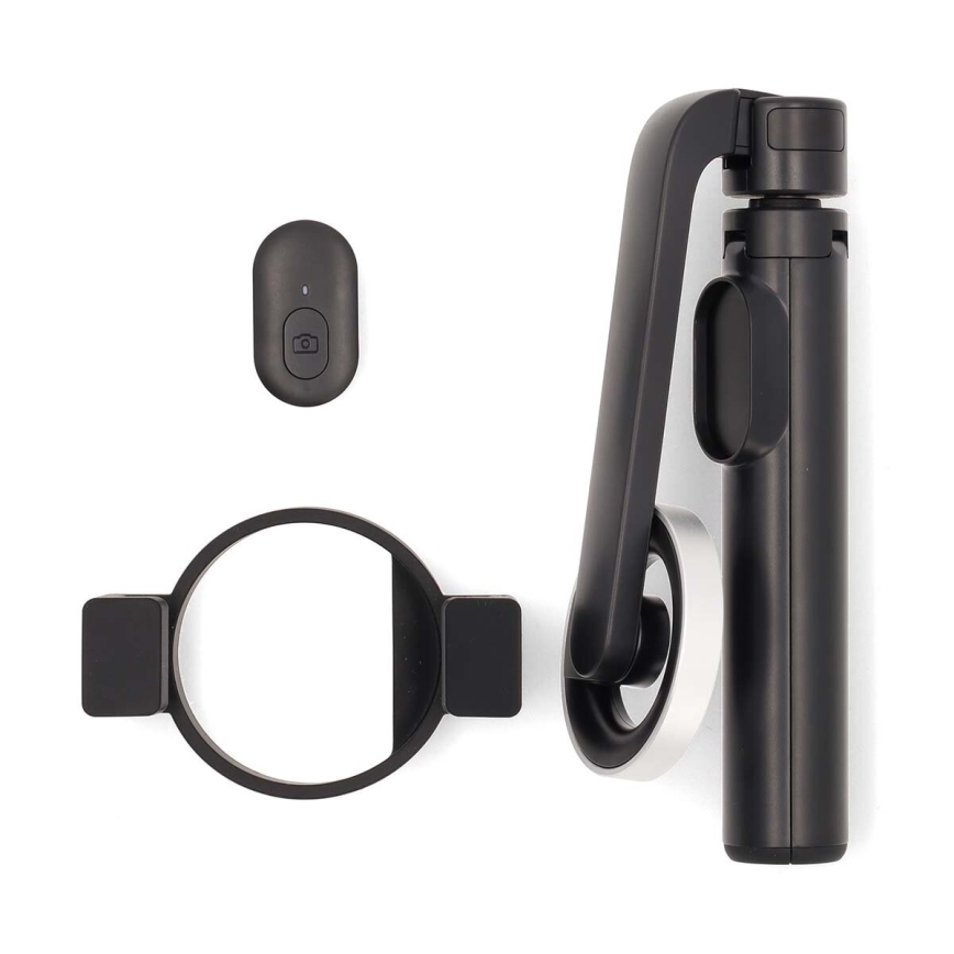 Magnetisk selfiestang foldbar 02.01.2001 med et stativ + fjernbetjening