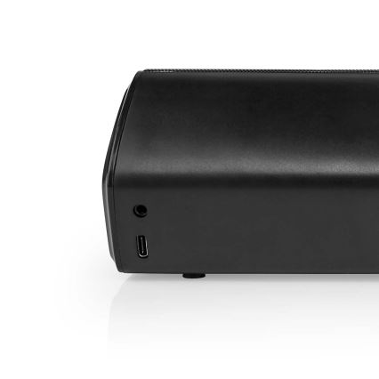LED højtaler m. RGB-farver genopladelig 18W/1200 mAh
