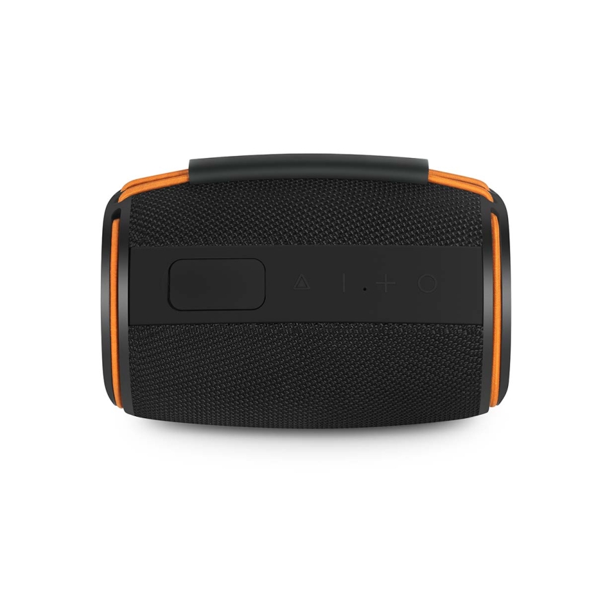 LED-genopladelig højttaler 40W/1200 mAh IPX4 sort