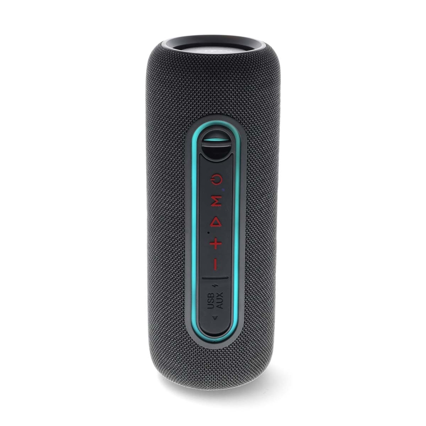 LED højtaler m. RGB-farver genopladelig 30W/2000 mAh IPX5