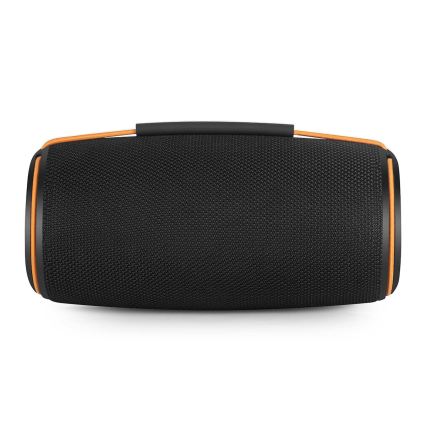 LED genopladelig højttaler 60W/2000 mAh IPX4 sort