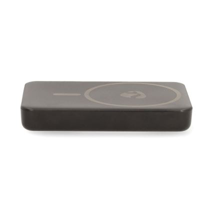 Nedis UPBKW15W5000BK - Powerbank 2-i-1 MagSafe 5000 mAh sort