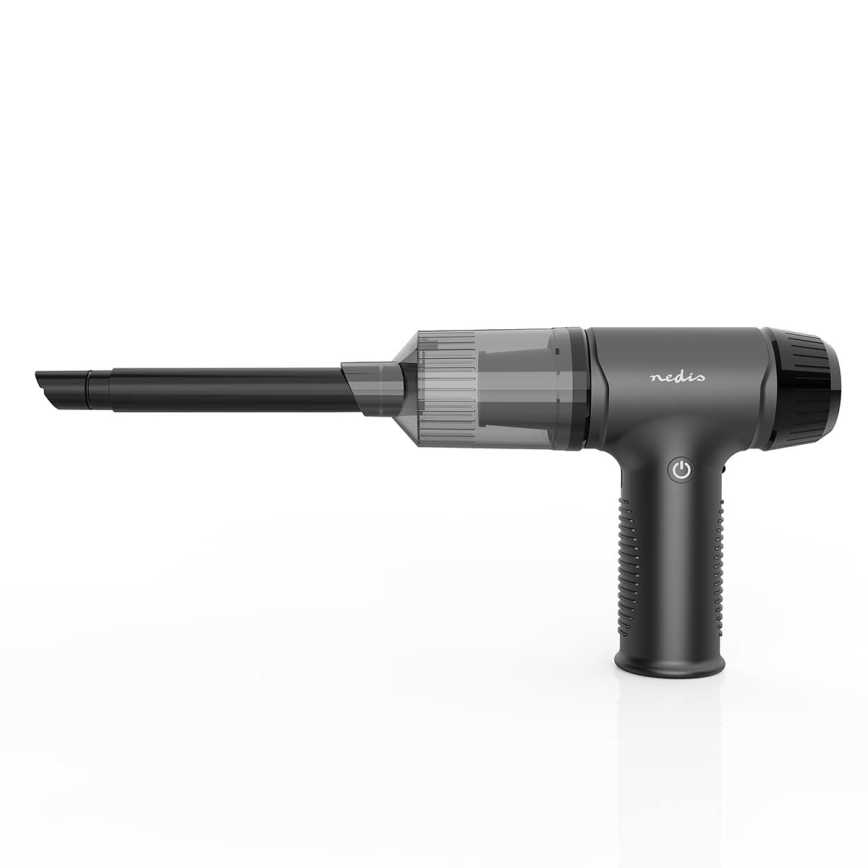 Håndholdt støvsuger genopladelig 02.01.2001 90W/6000 mAh grå/sort
