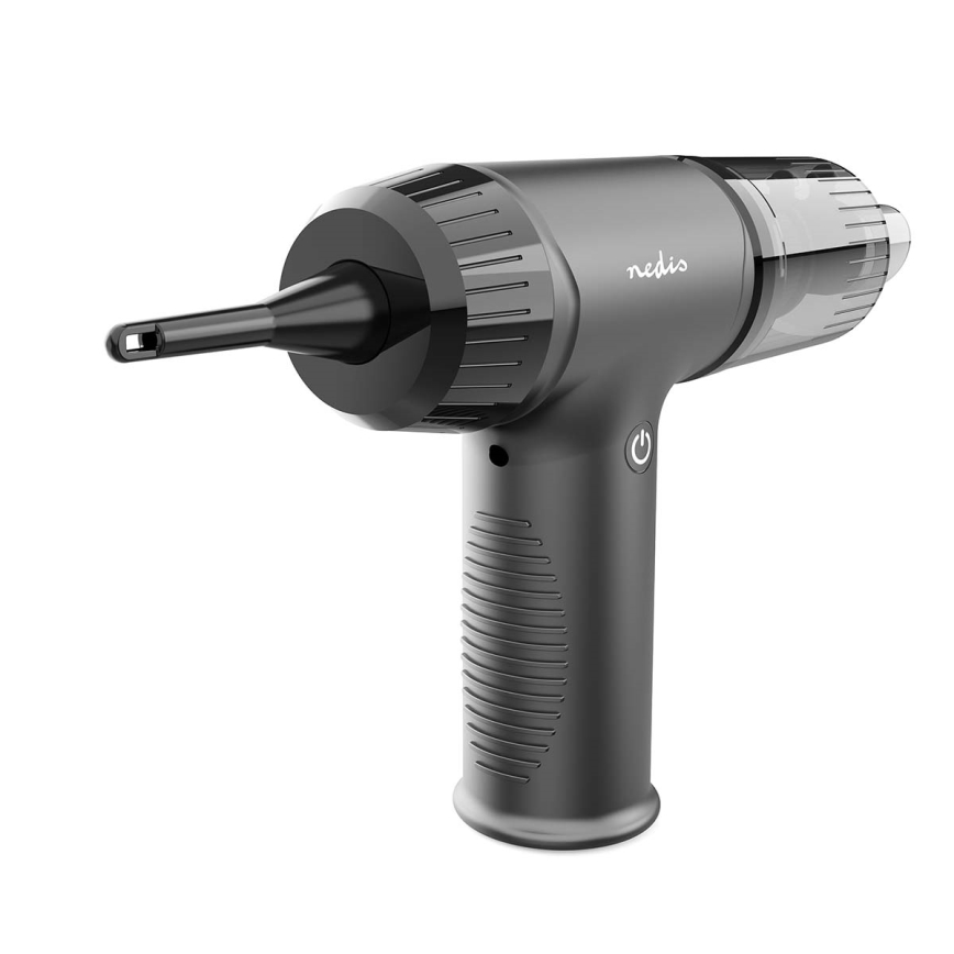 Håndholdt støvsuger genopladelig 02.01.2001 90W/6000 mAh grå/sort